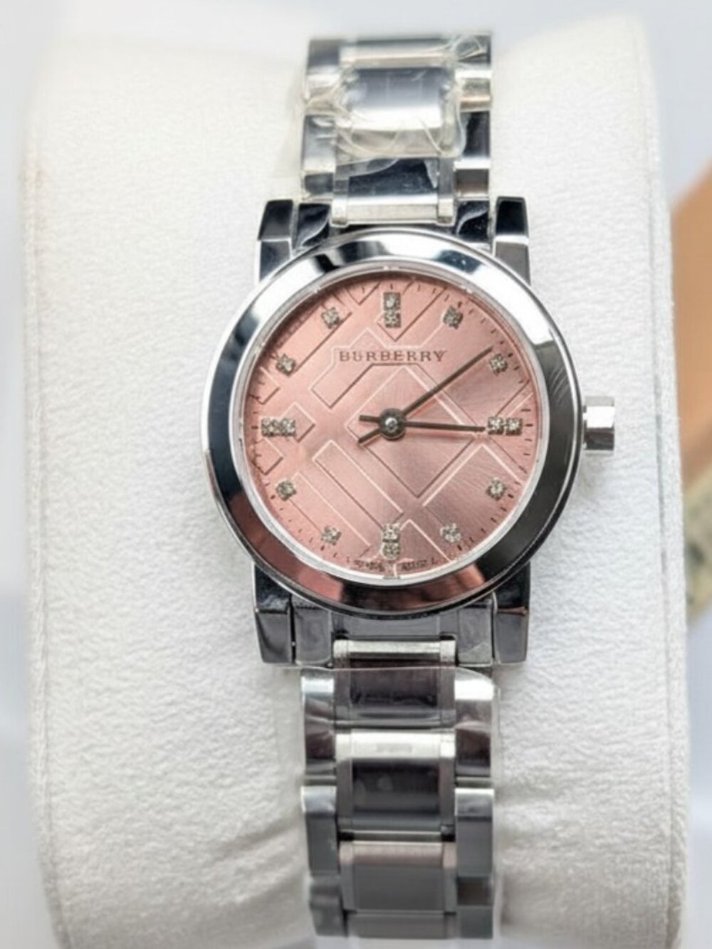 BURBERRY BU9223 PINK WOMEN'S WATCH - OPEN BOX